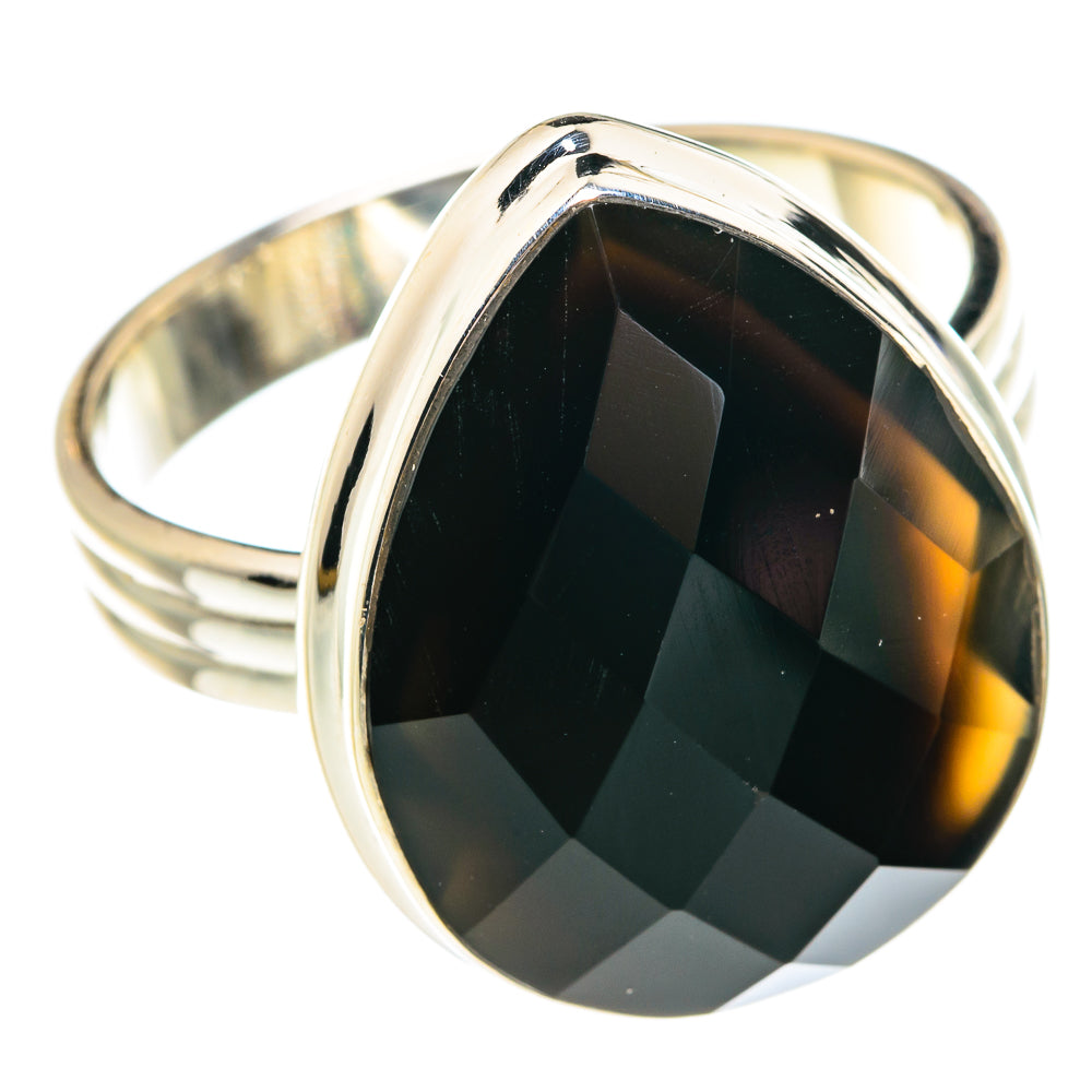 Black Onyx Rings handcrafted by Anasilvercos - RING77077