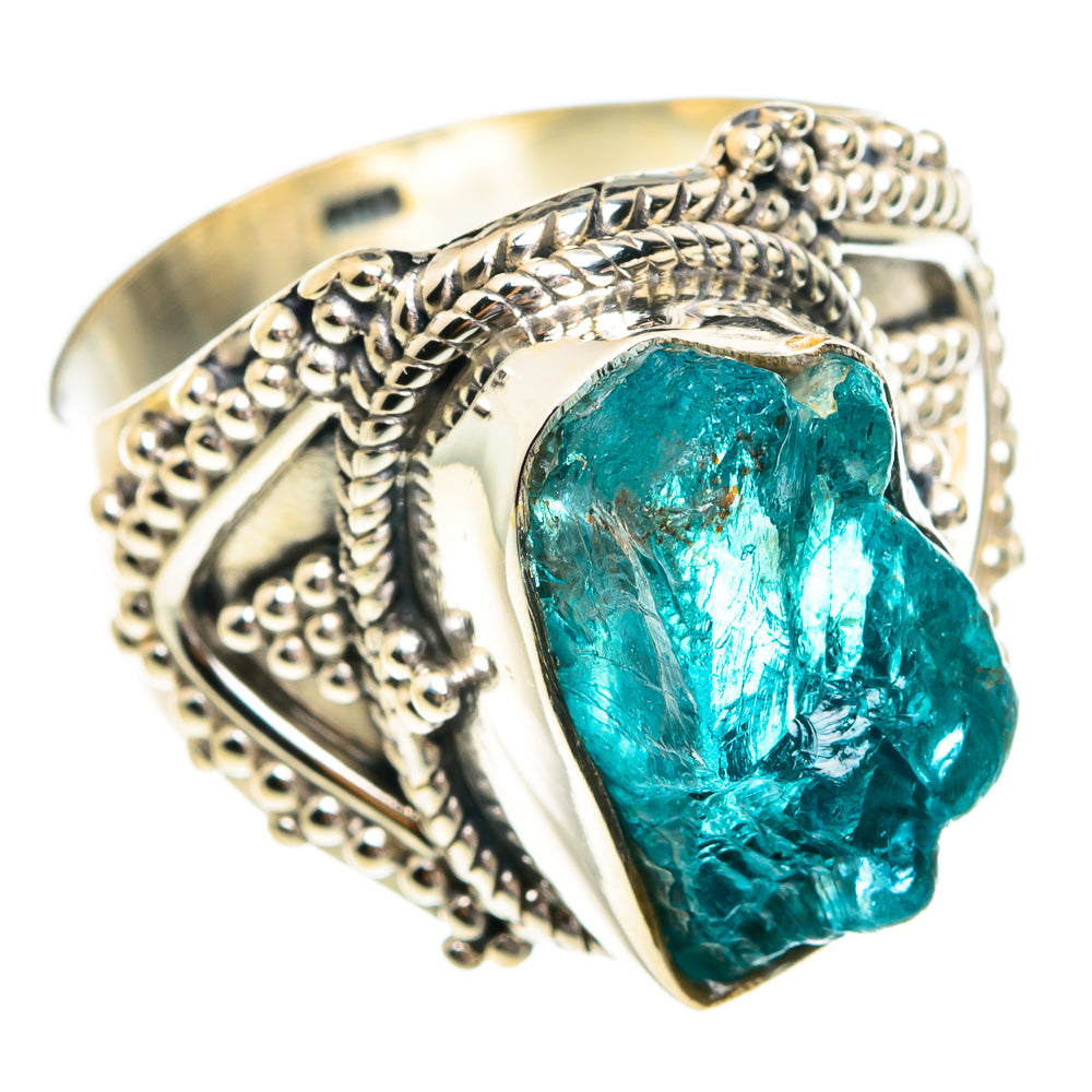 Apatite Rings handcrafted by Anasilvercos - RING77089