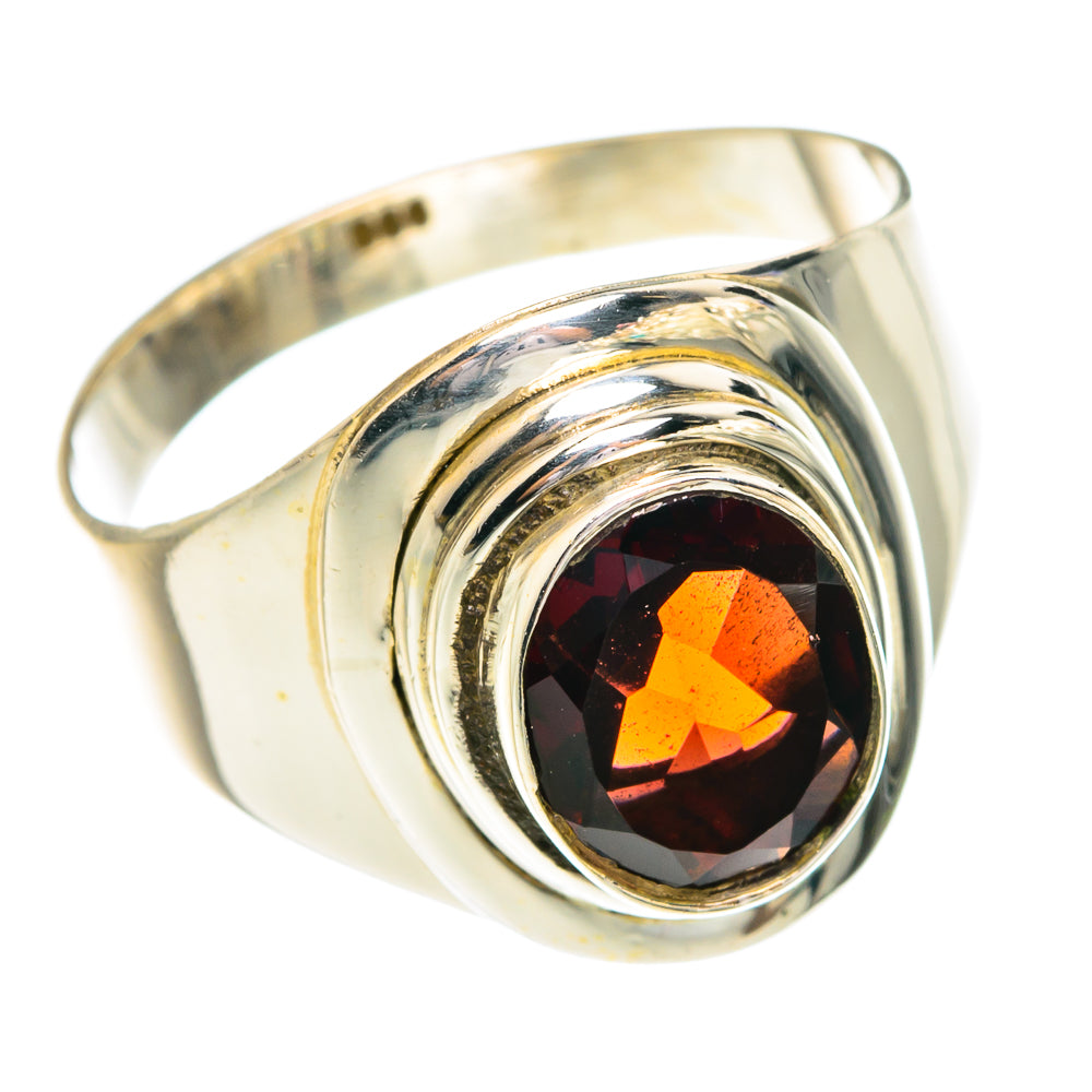 Garnet Rings handcrafted by Anasilvercos - RING77098