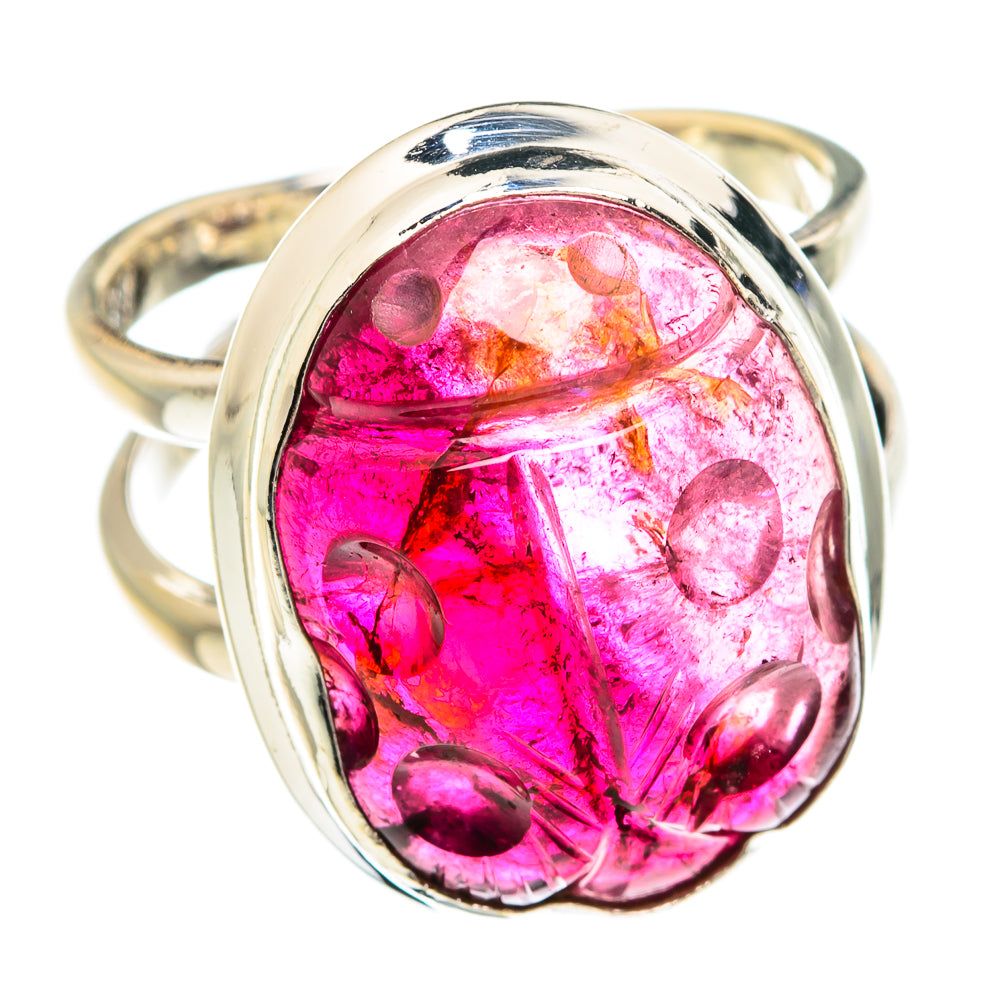 Garnet Rings handcrafted by Anasilvercos - RING77099