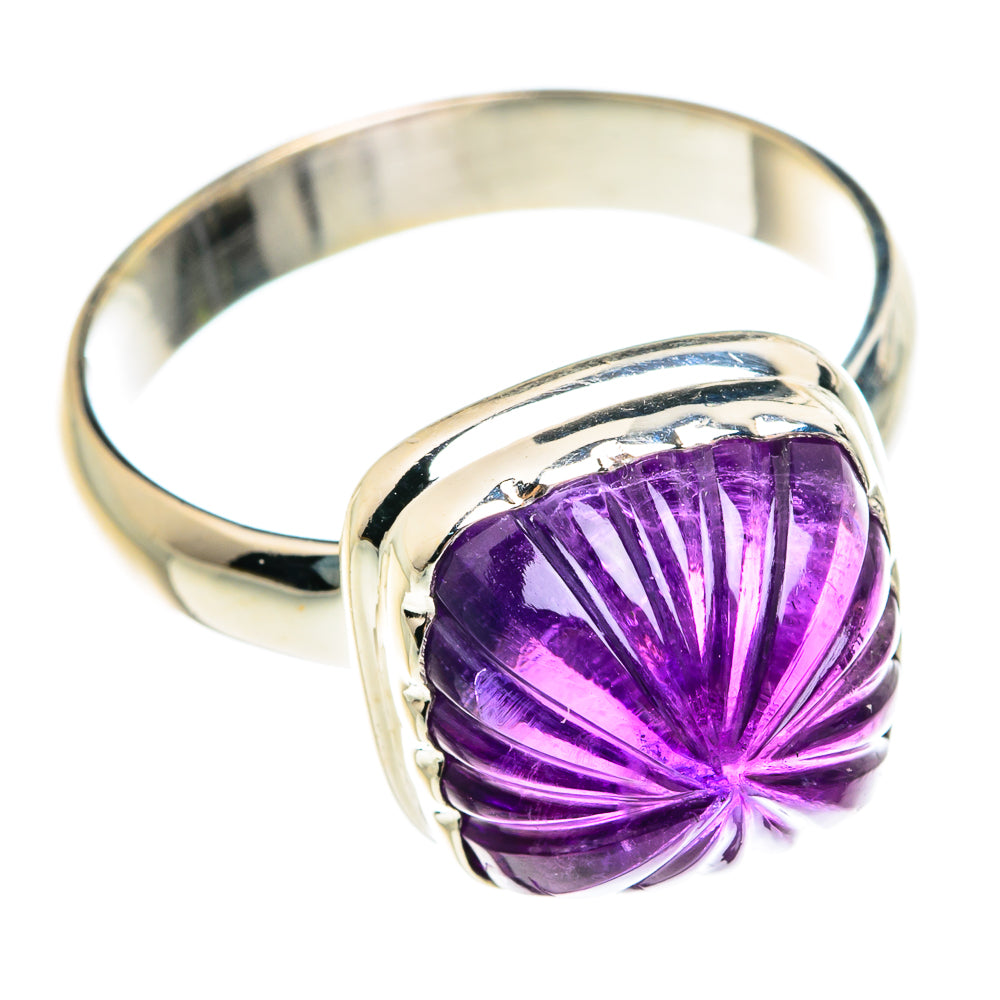 Amethyst Rings handcrafted by Anasilvercos - RING77101