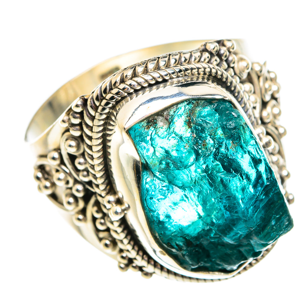 Apatite Rings handcrafted by Anasilvercos - RING77118