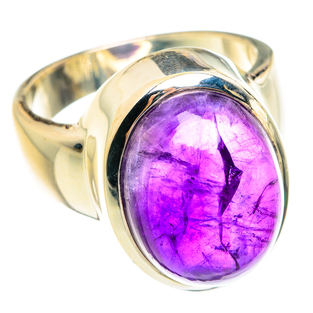 Amethyst Rings handcrafted by Anasilvercos - RING77129