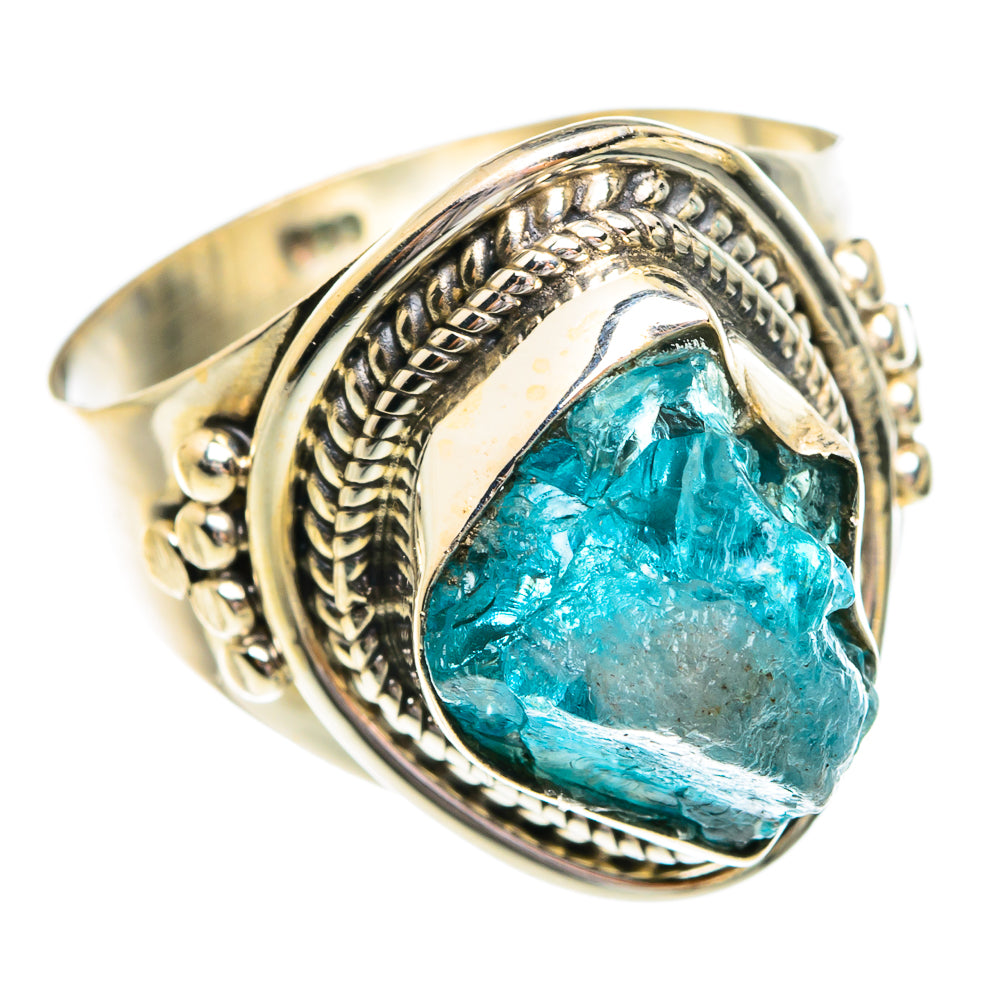 Apatite Rings handcrafted by Anasilvercos - RING77145 - Photo 2