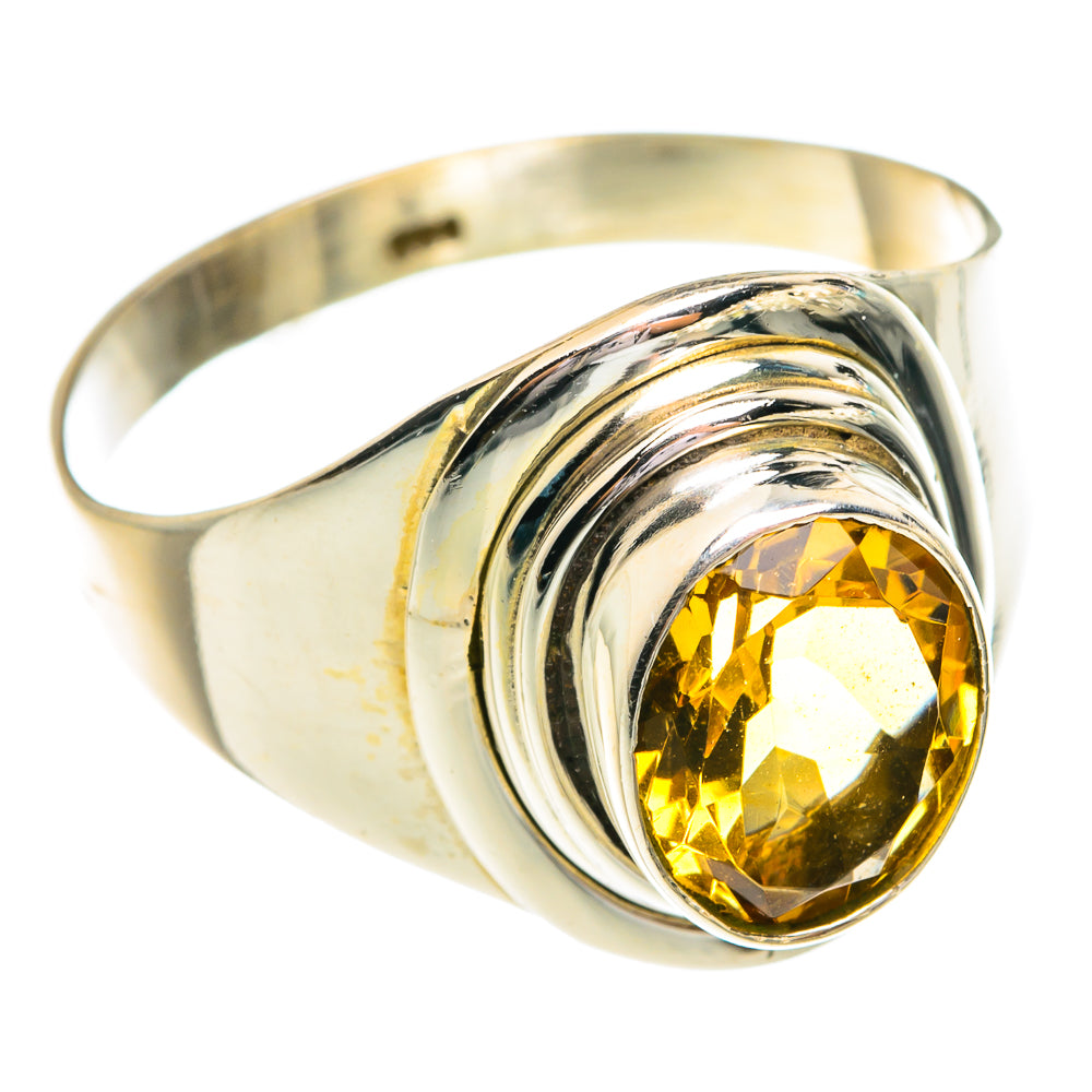 Mandarin Citrine Rings handcrafted by Anasilvercos - RING77150