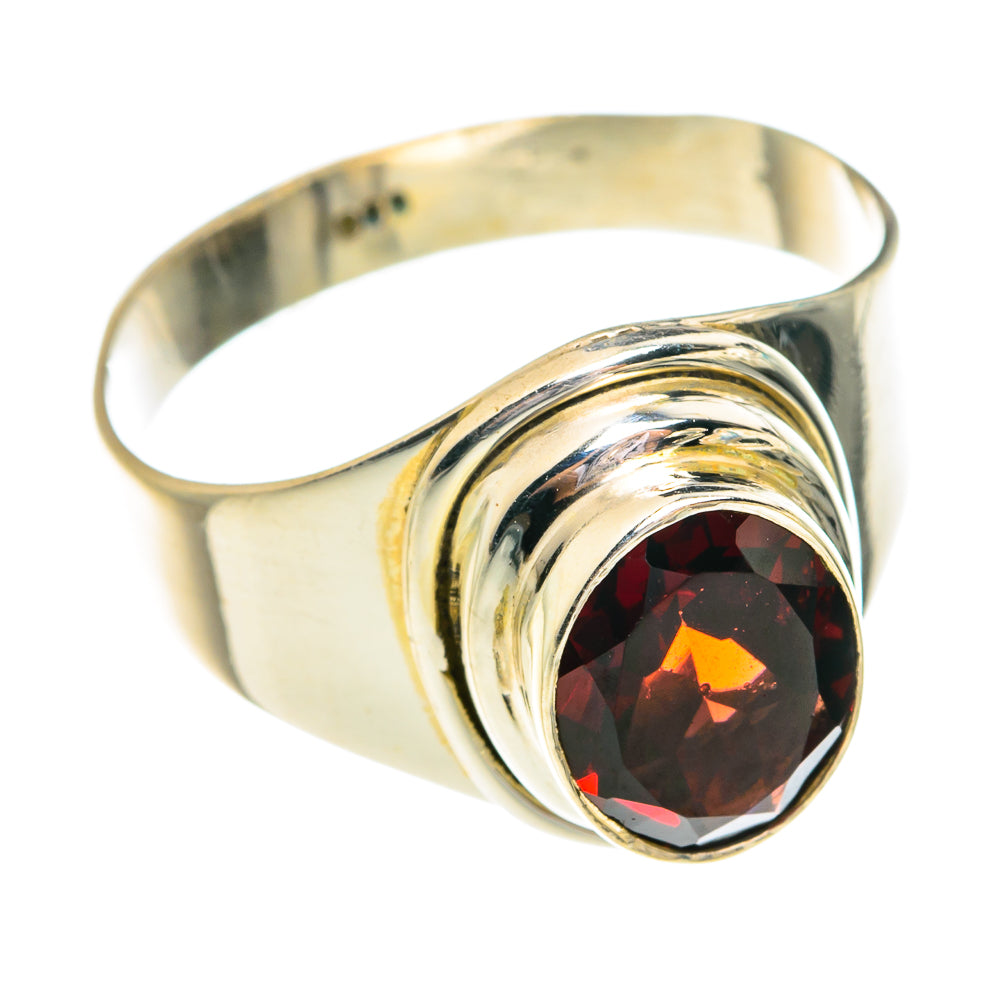 Garnet Rings handcrafted by Anasilvercos - RING77155
