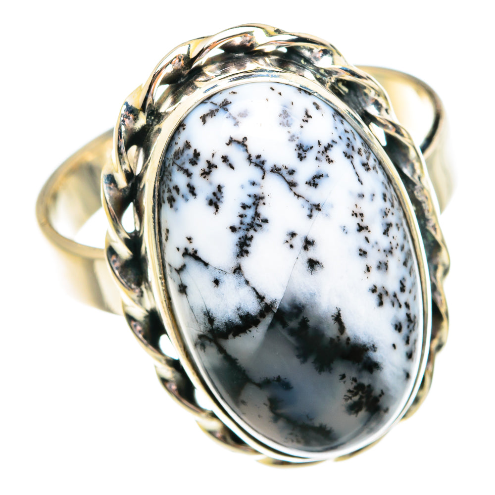 Dendritic Opal Rings handcrafted by Anasilvercos - RING77160
