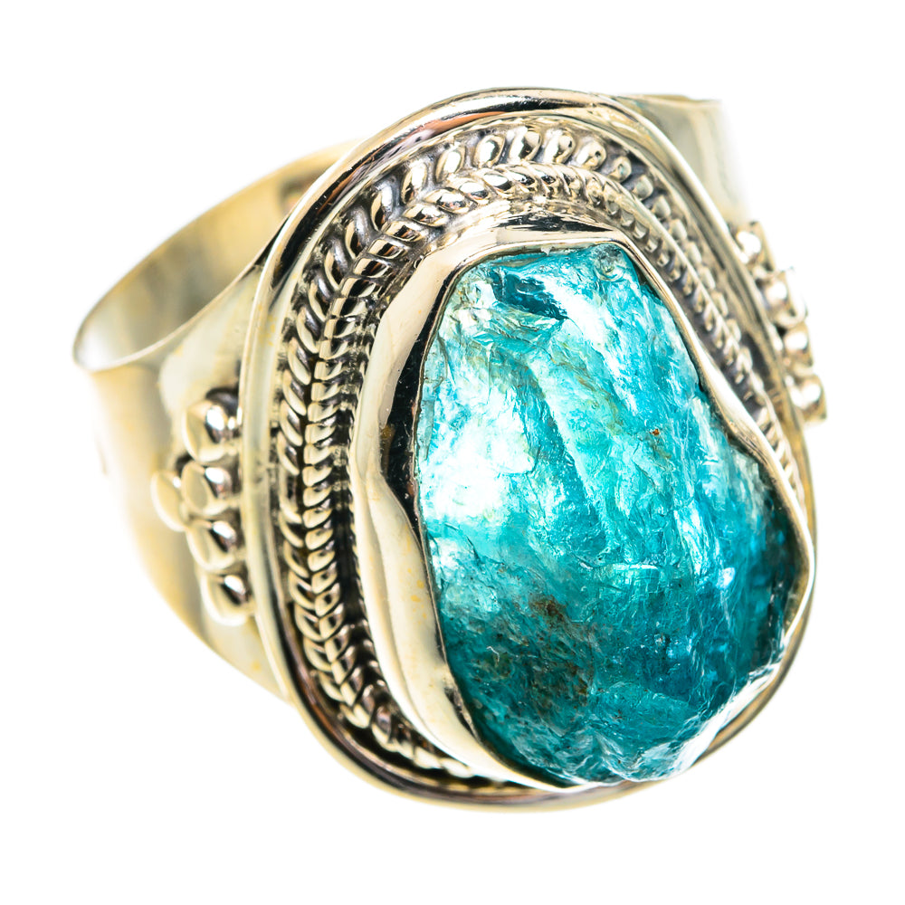 Apatite Rings handcrafted by Anasilvercos - RING77167