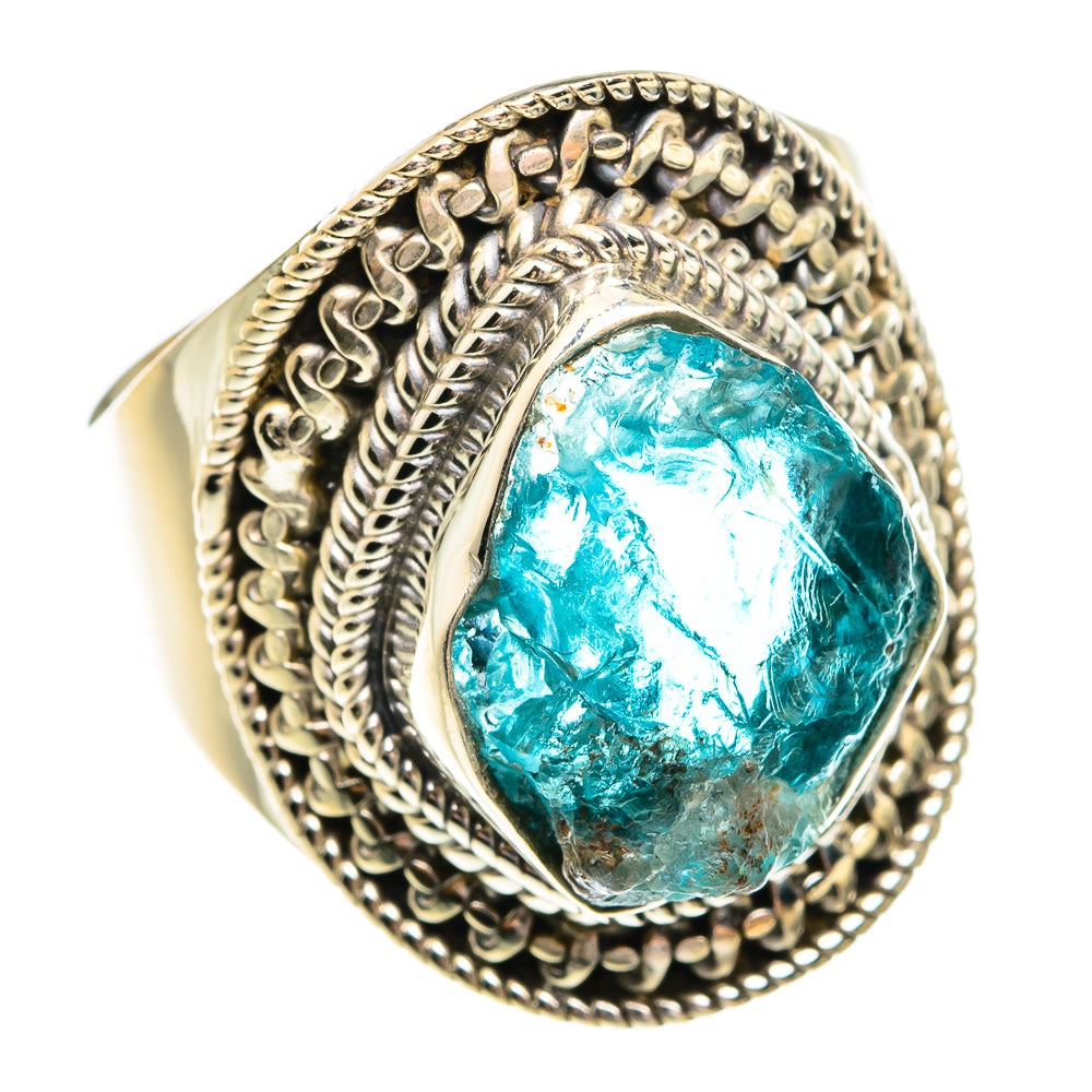 Apatite Rings handcrafted by Anasilvercos - RING77173