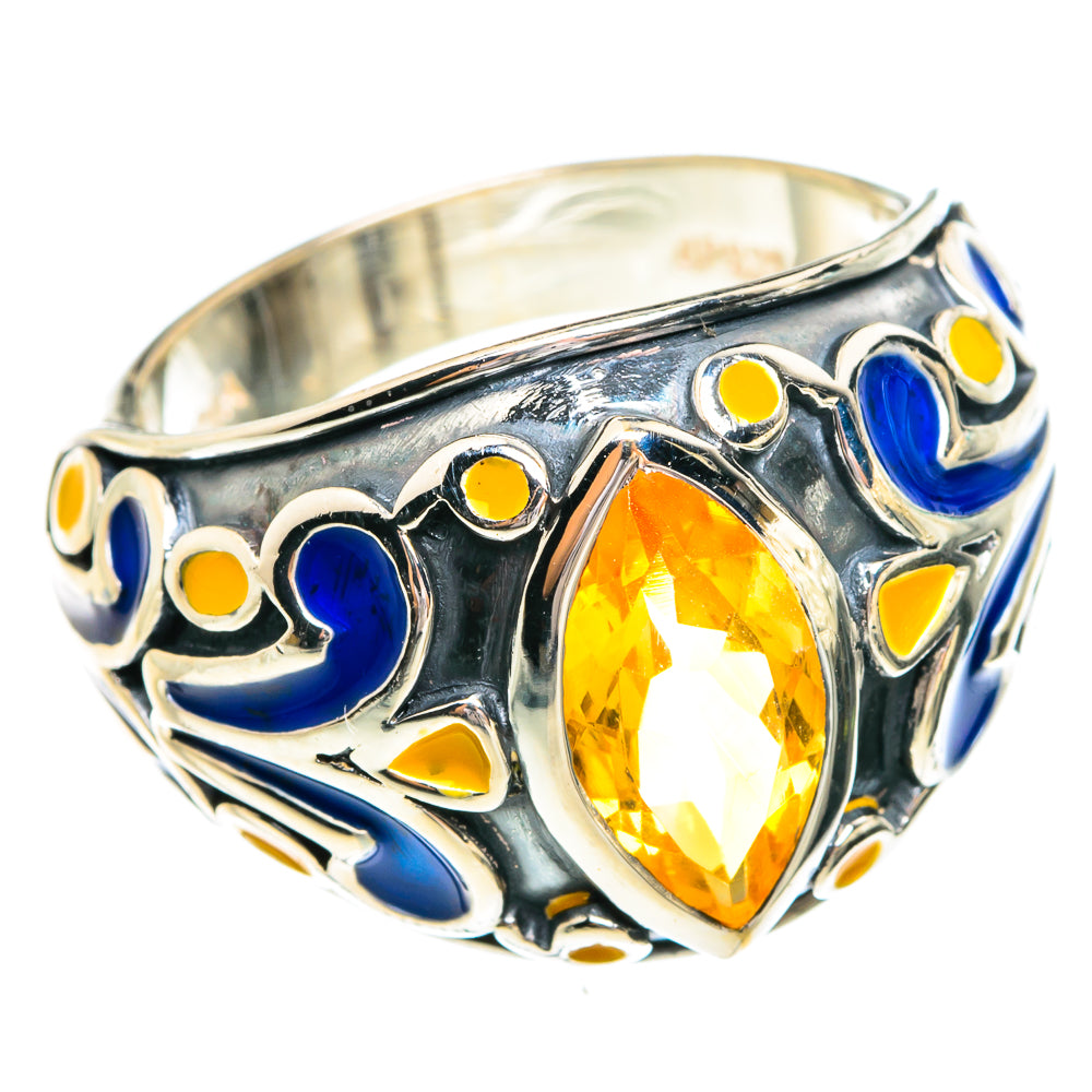 Citrine Rings handcrafted by Anasilvercos - RING77190