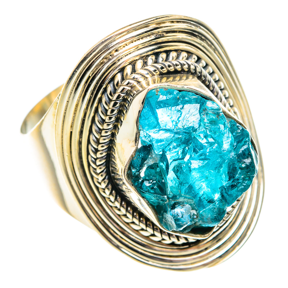 Apatite Rings handcrafted by Anasilvercos - RING77193