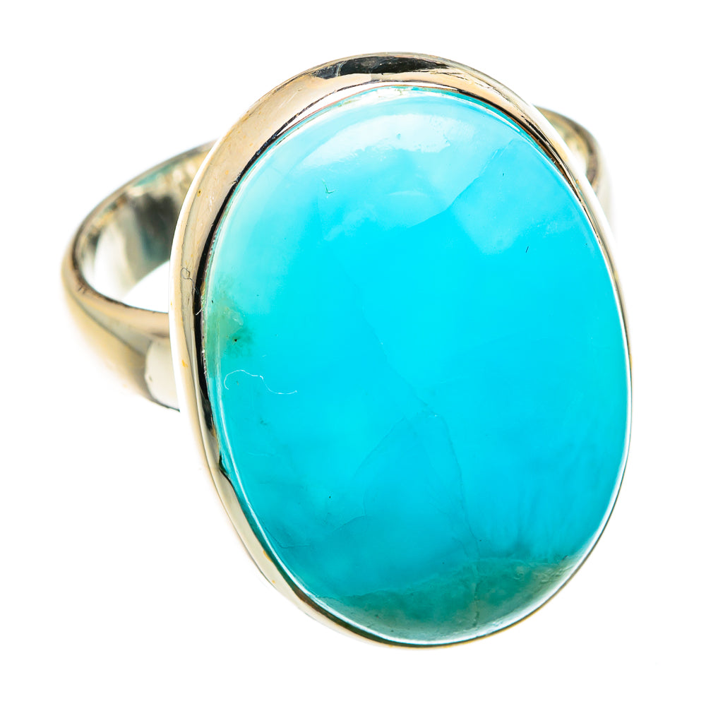 Larimar Rings handcrafted by Anasilvercos - RING77199