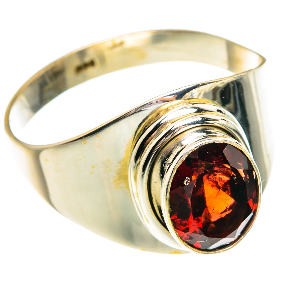 Garnet Rings handcrafted by Anasilvercos - RING77210