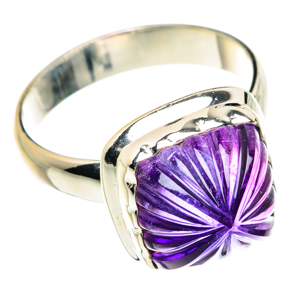 Amethyst Rings handcrafted by Anasilvercos - RING77213