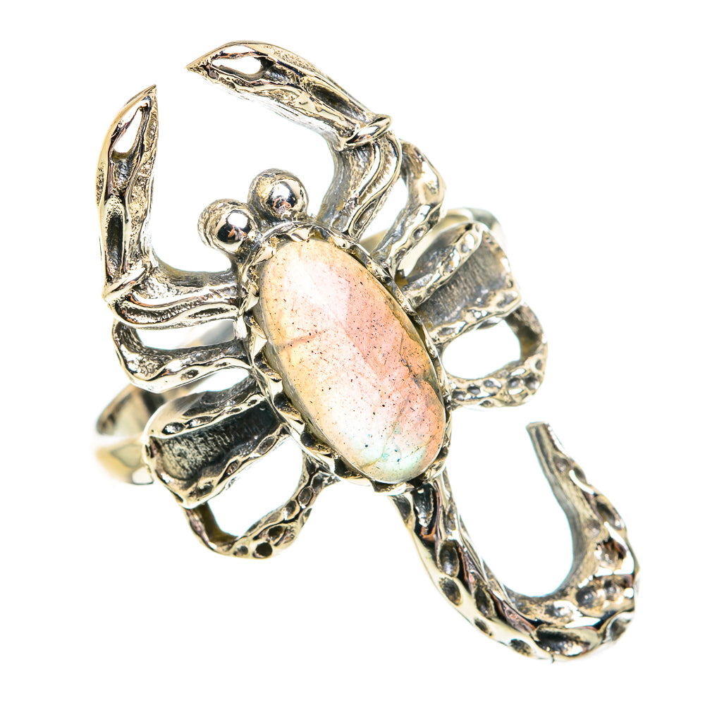 Labradorite Rings handcrafted by Anasilvercos - RING77221