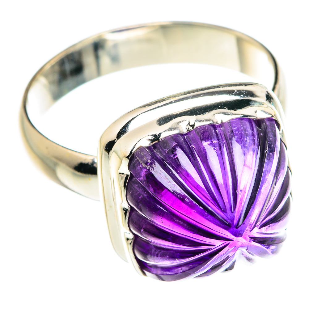 Amethyst Rings handcrafted by Anasilvercos - RING77237