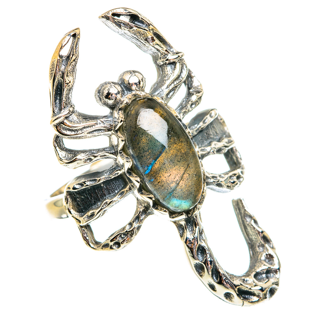 Labradorite Rings handcrafted by Anasilvercos - RING77249