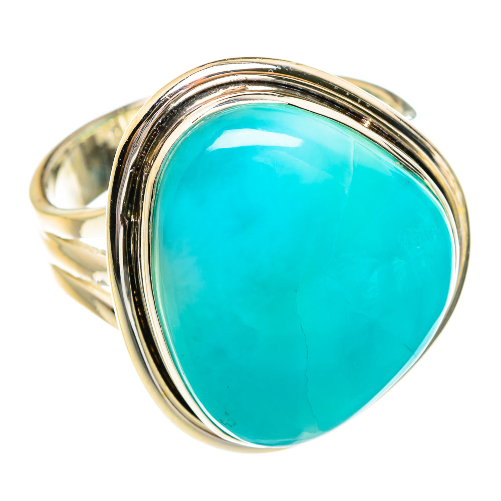 Larimar Rings handcrafted by Anasilvercos - RING77251