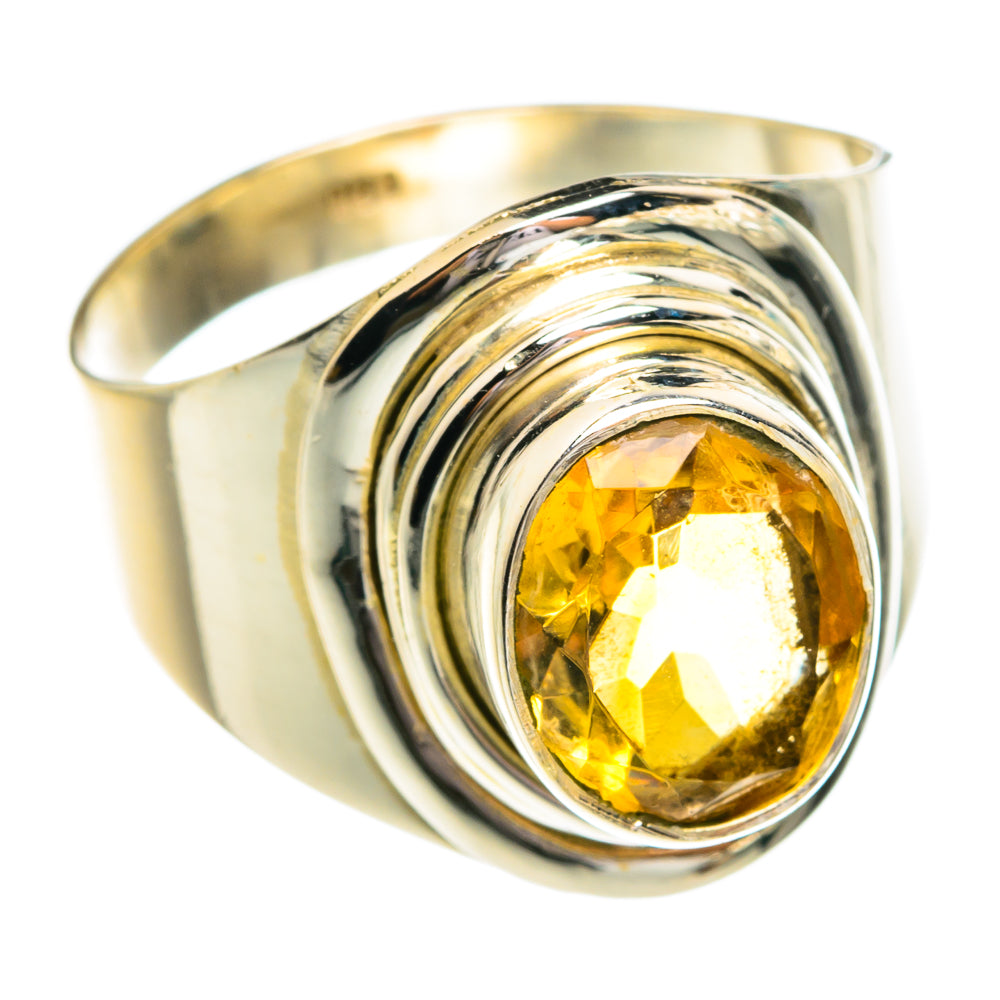 Mandarin Citrine Rings handcrafted by Anasilvercos - RING77256