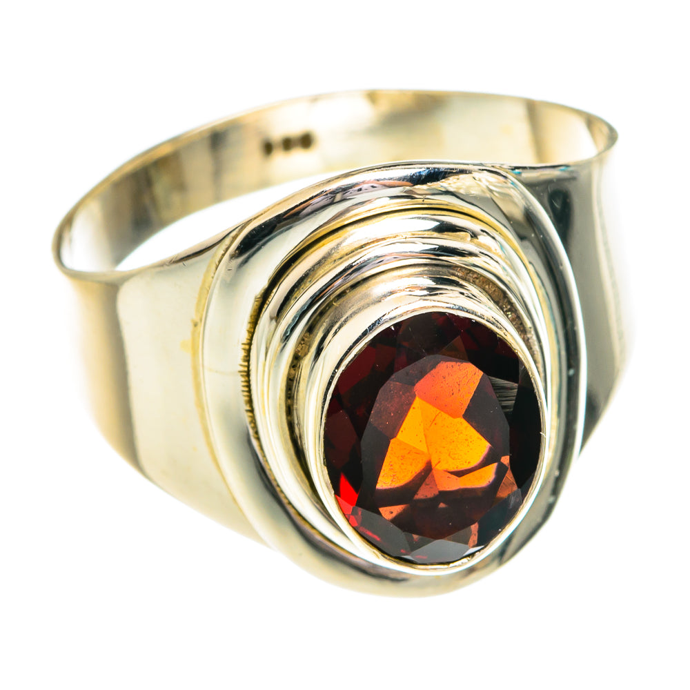 Garnet Rings handcrafted by Anasilvercos - RING77262