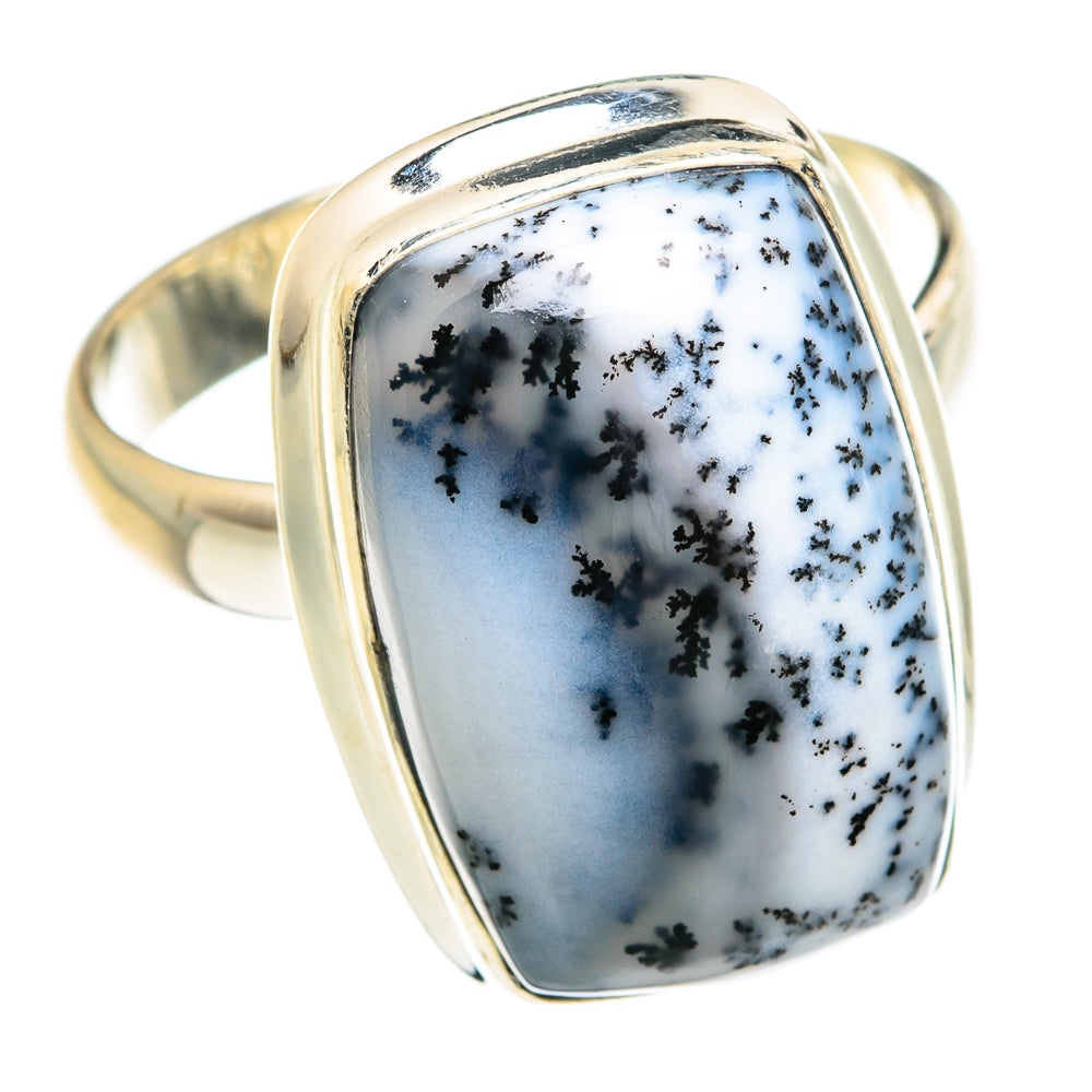 Dendritic Opal Rings handcrafted by Anasilvercos - RING77272