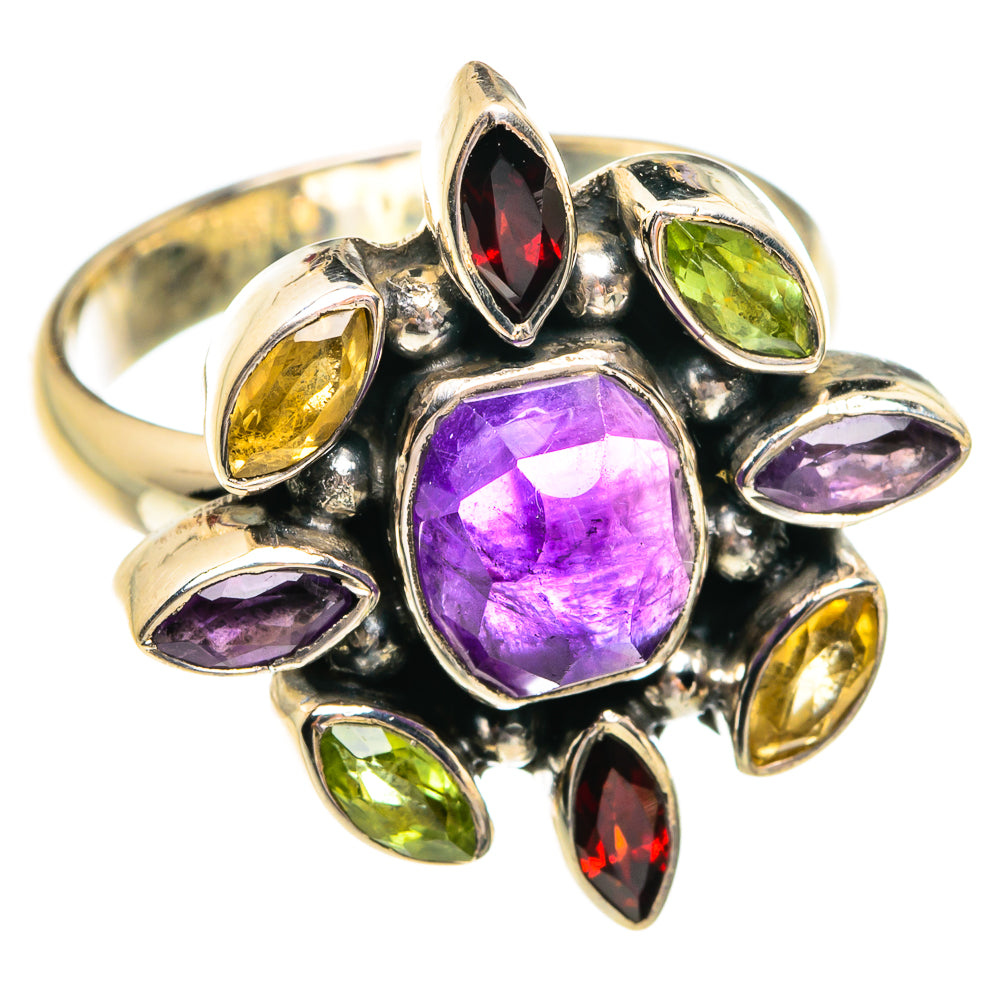 Amethyst Rings handcrafted by Anasilvercos - RING77276