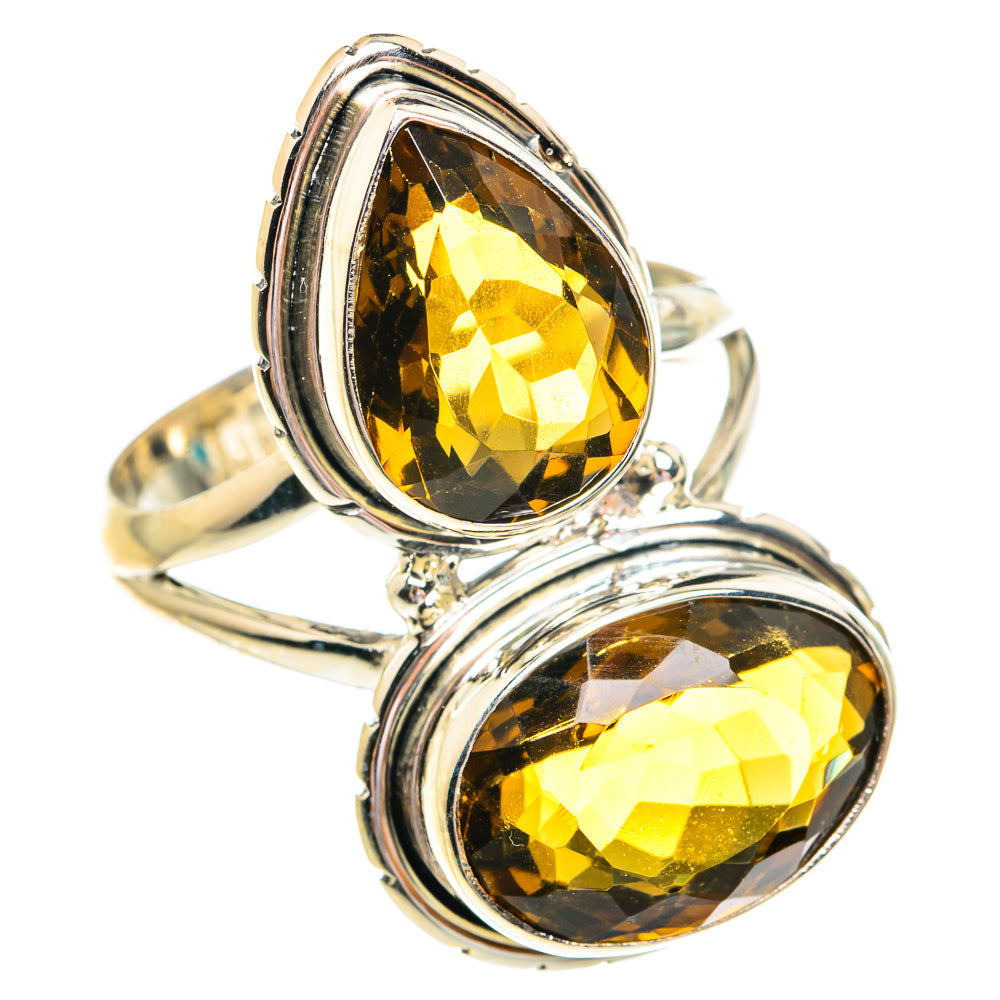 Mandarin Citrine Rings handcrafted by Anasilvercos - RING77300