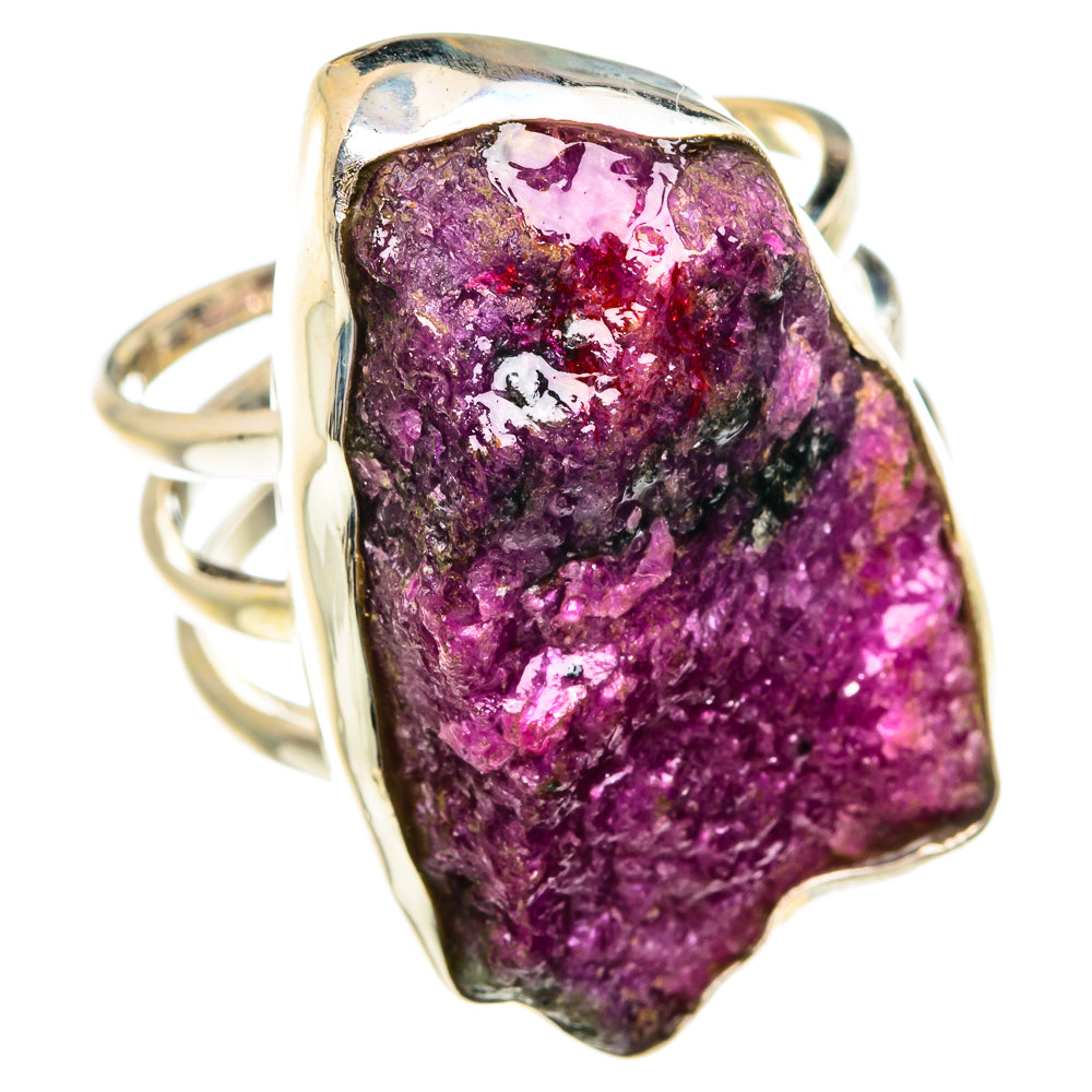 Ruby Zoisite Rings handcrafted by Anasilvercos - RING77304