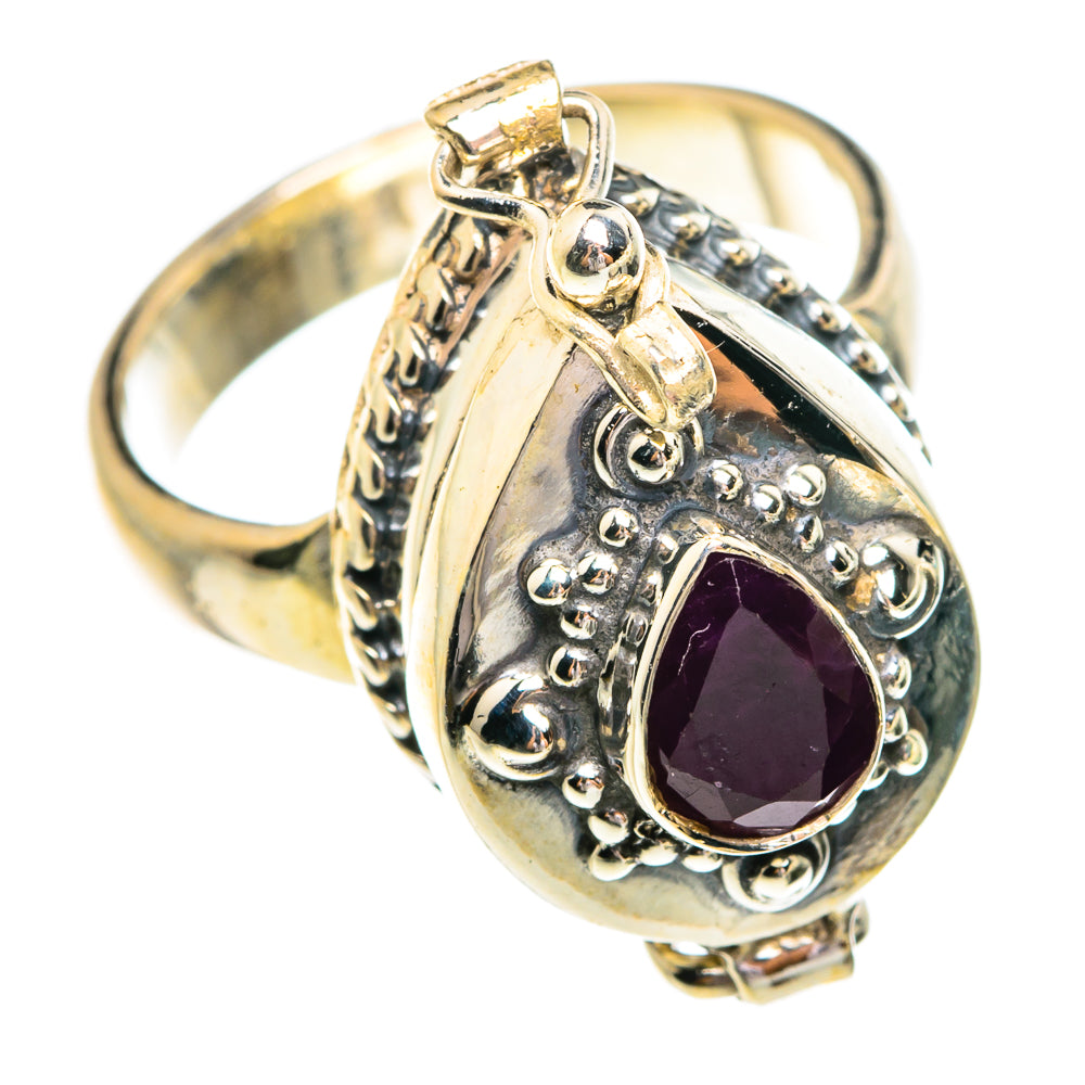 Garnet Rings handcrafted by Anasilvercos - RING77308
