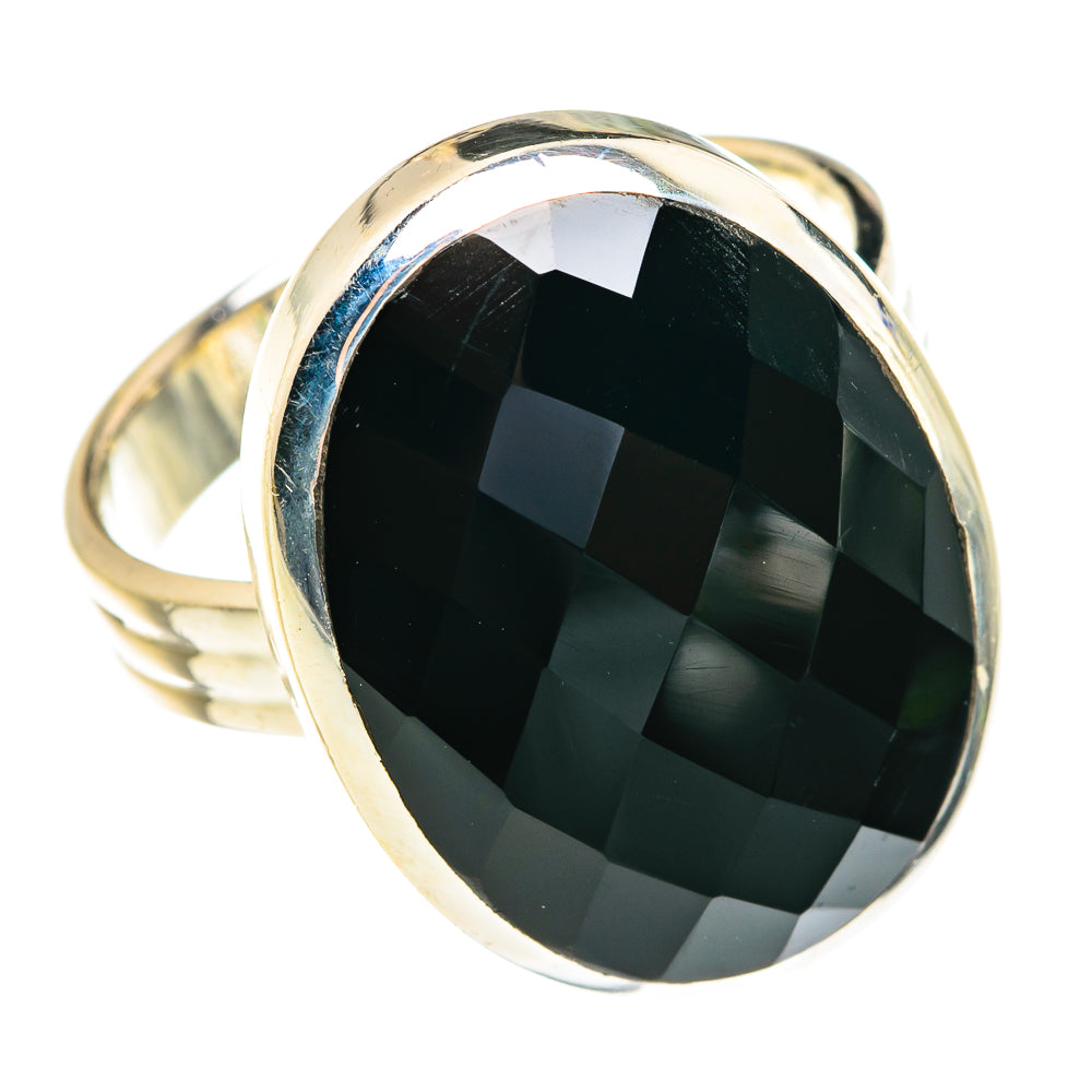 Black Onyx Rings handcrafted by Anasilvercos - RING77313