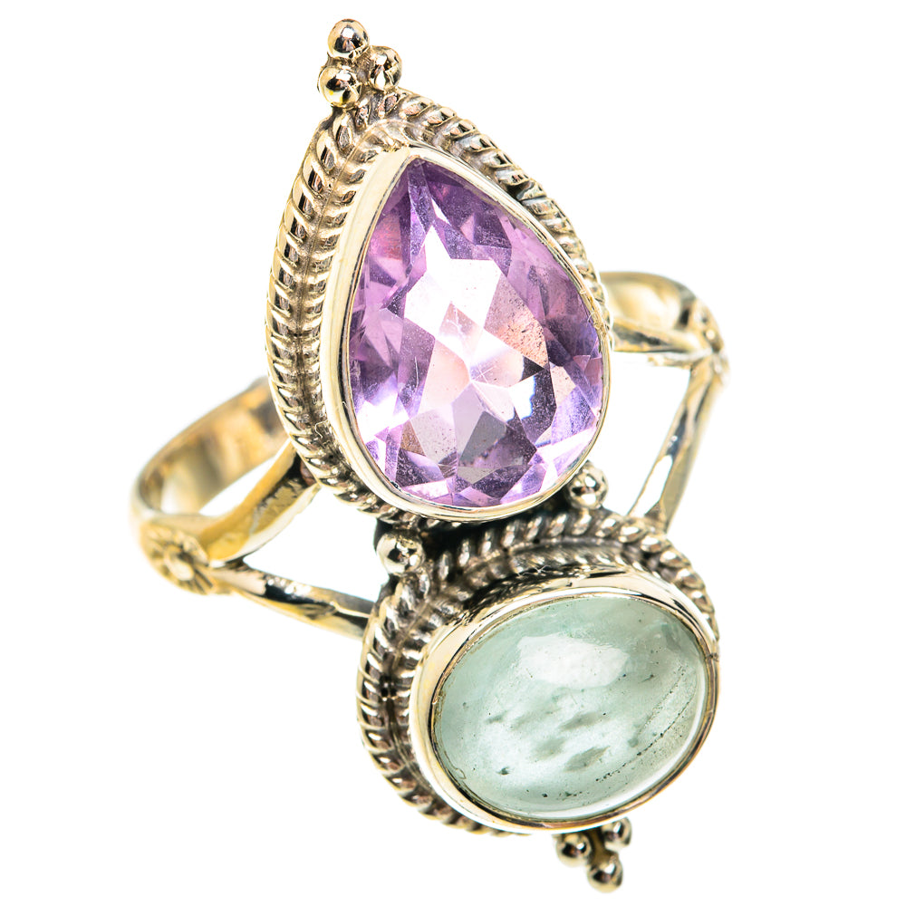 Aquamarine Rings handcrafted by Anasilvercos - RING77318