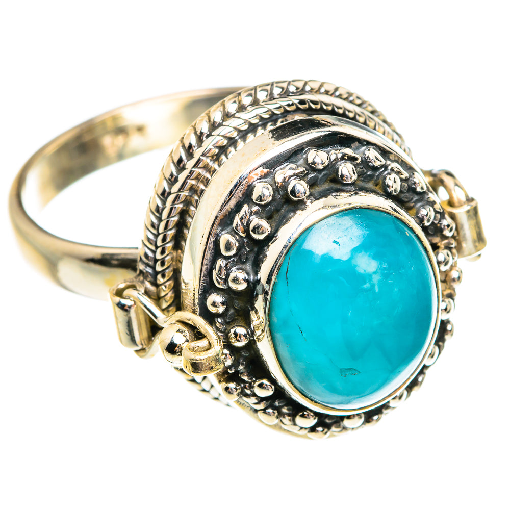 Larimar Rings handcrafted by Anasilvercos - RING77327