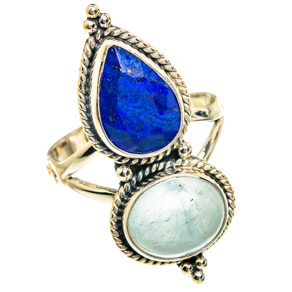 Aquamarine Rings handcrafted by Anasilvercos - RING77330
