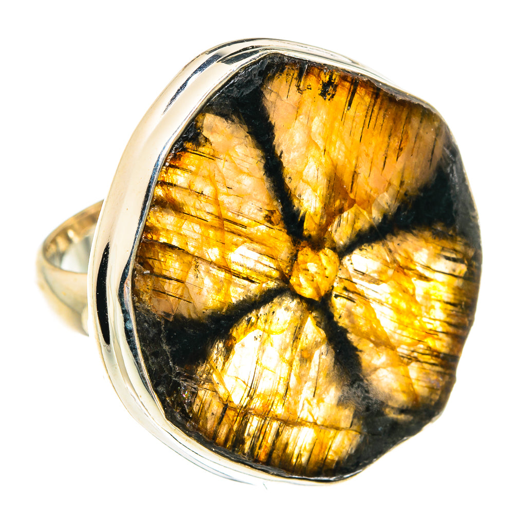 Chiastolite Rings handcrafted by Anasilvercos - RING77338