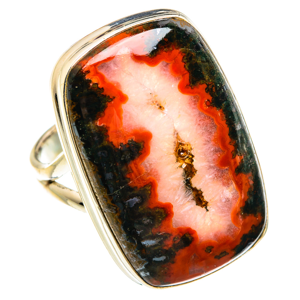 Moroccan Agate Rings handcrafted by Anasilvercos - RING77339