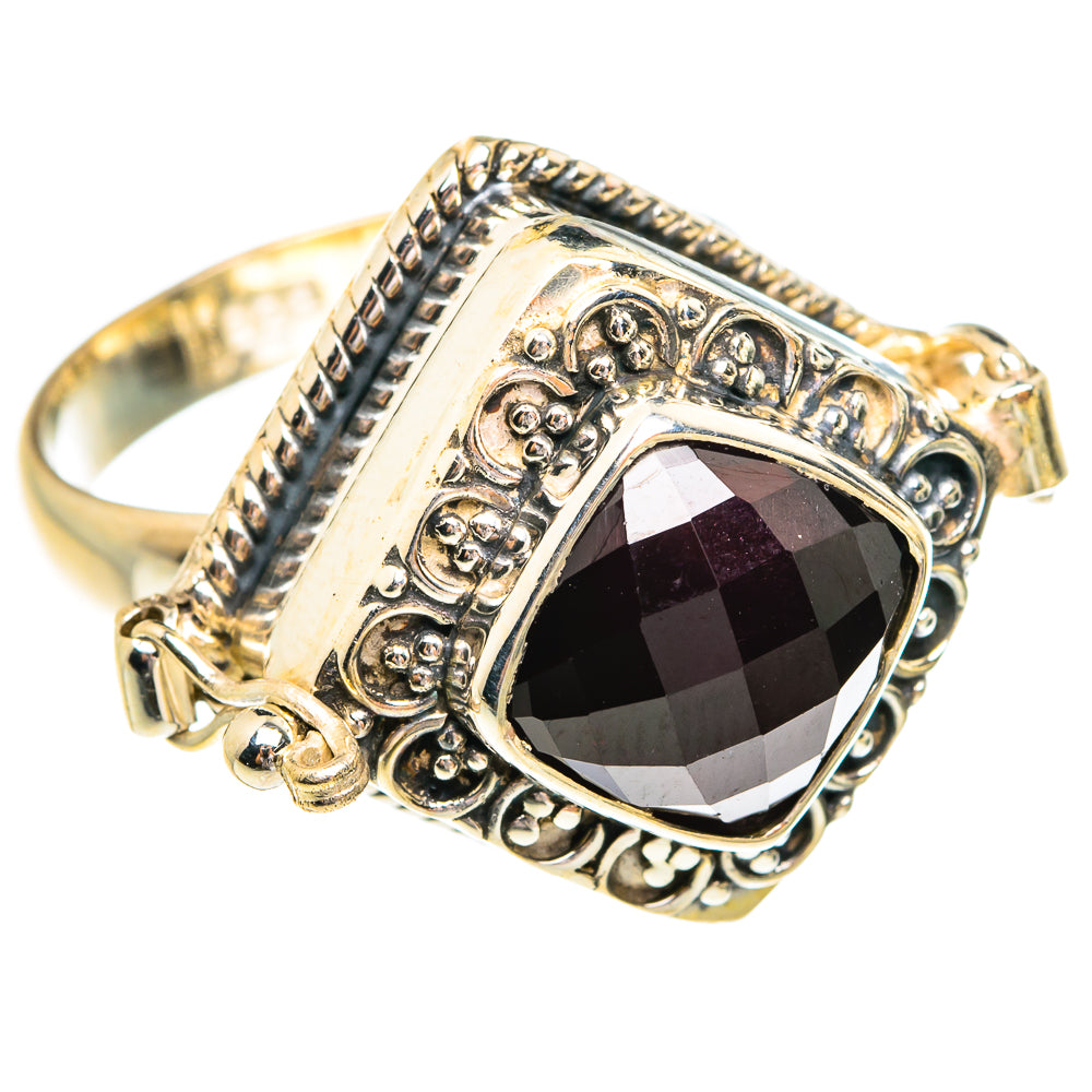 Garnet Rings handcrafted by Anasilvercos - RING77347