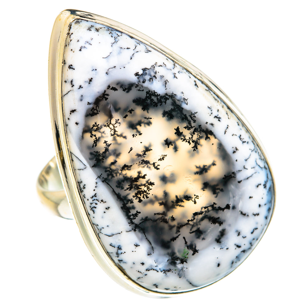 Dendritic Opal Rings handcrafted by Anasilvercos - RING77352