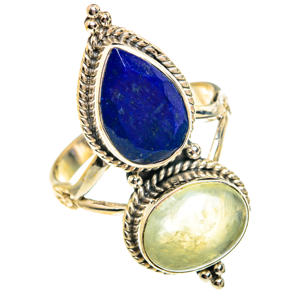 Prehnite Rings handcrafted by Anasilvercos - RING77355