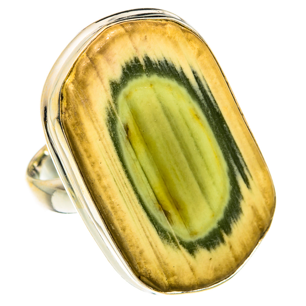 Willow Creek Jasper Rings handcrafted by Anasilvercos - RING77357