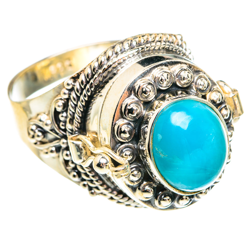 Larimar Rings handcrafted by Anasilvercos - RING77364
