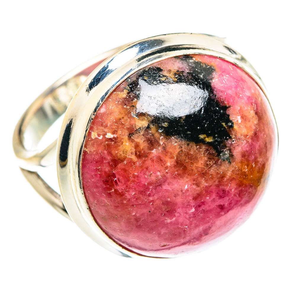Rhodonite Rings handcrafted by Anasilvercos - RING77377