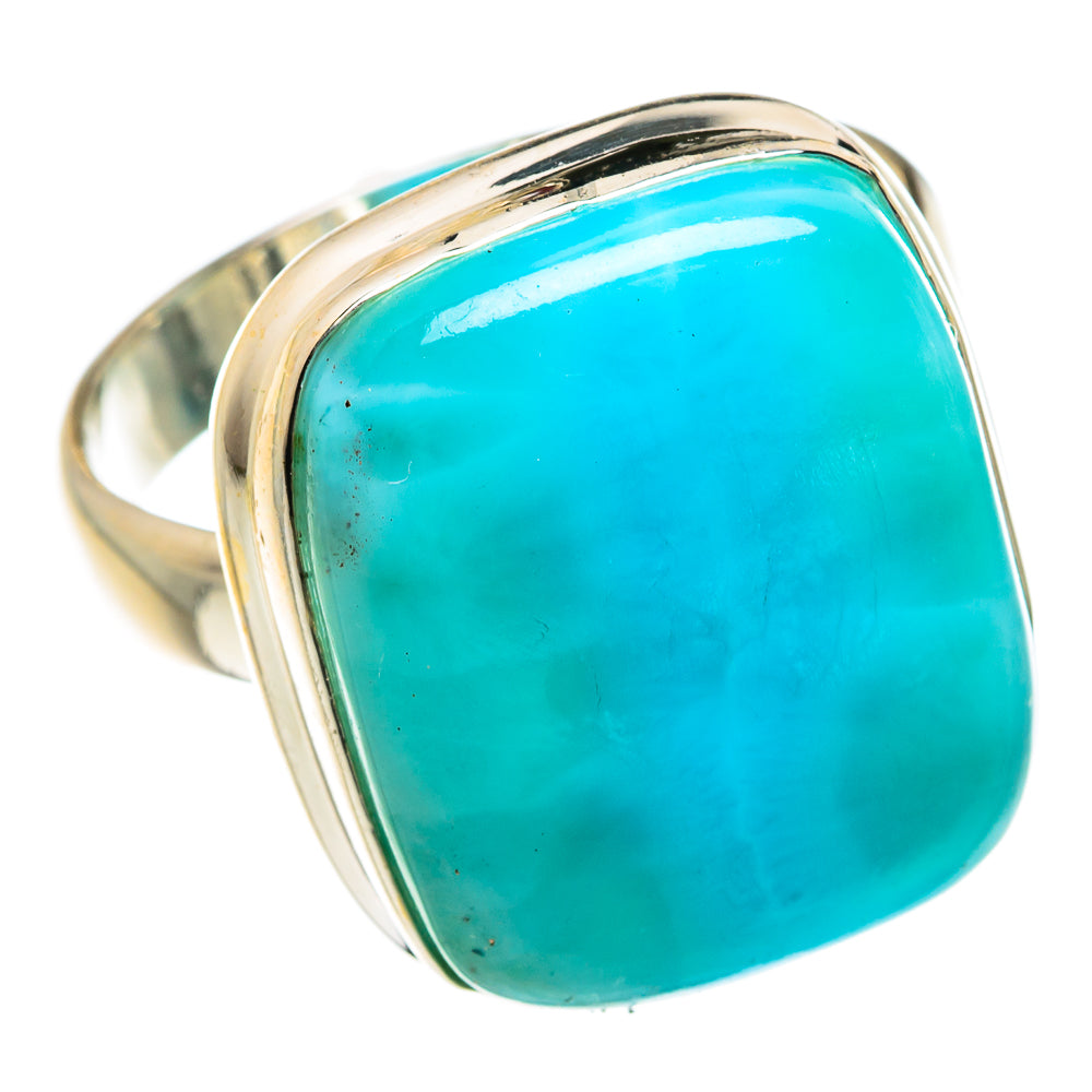 Larimar Rings handcrafted by Anasilvercos - RING77378