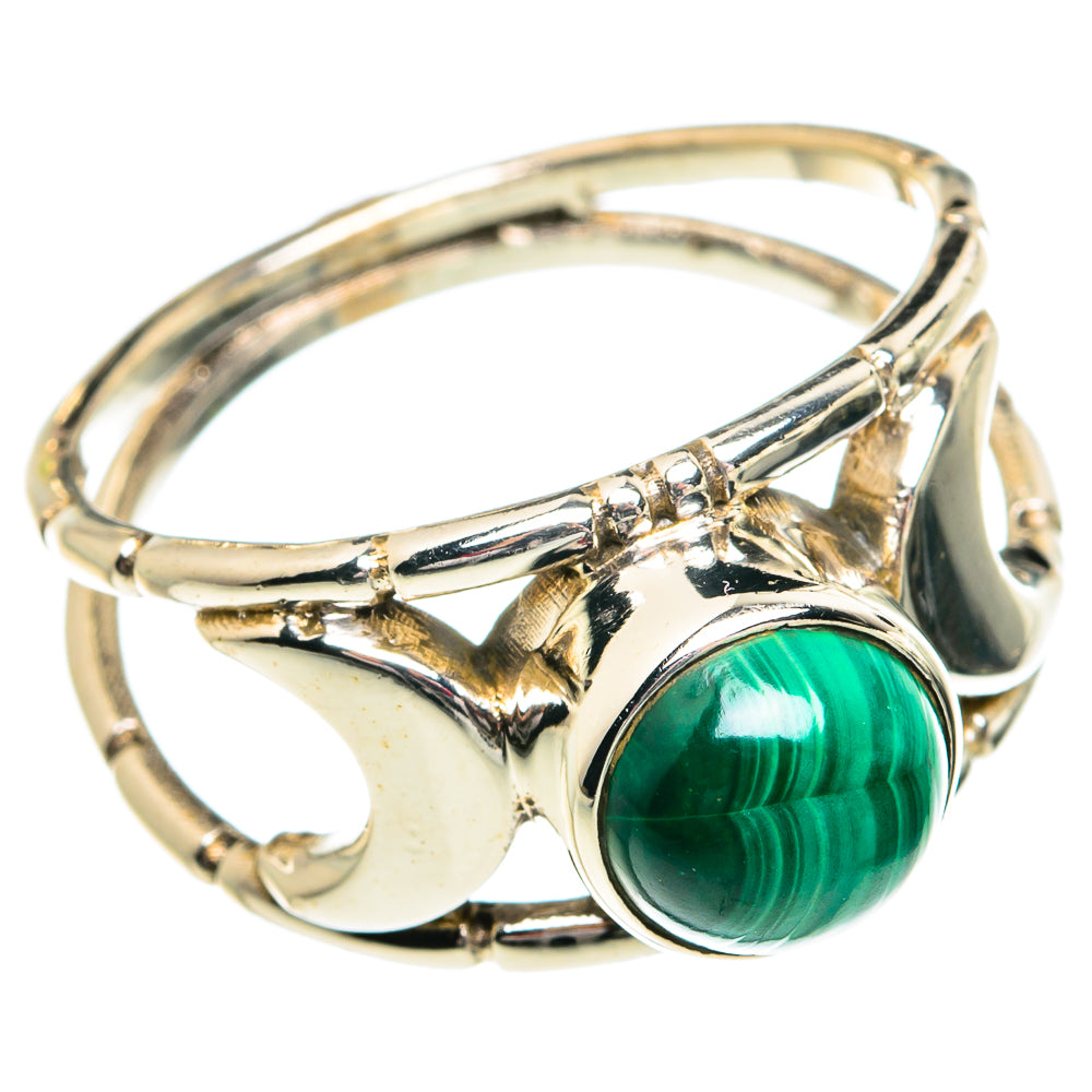 Malachite Rings handcrafted by Anasilvercos - RING77384