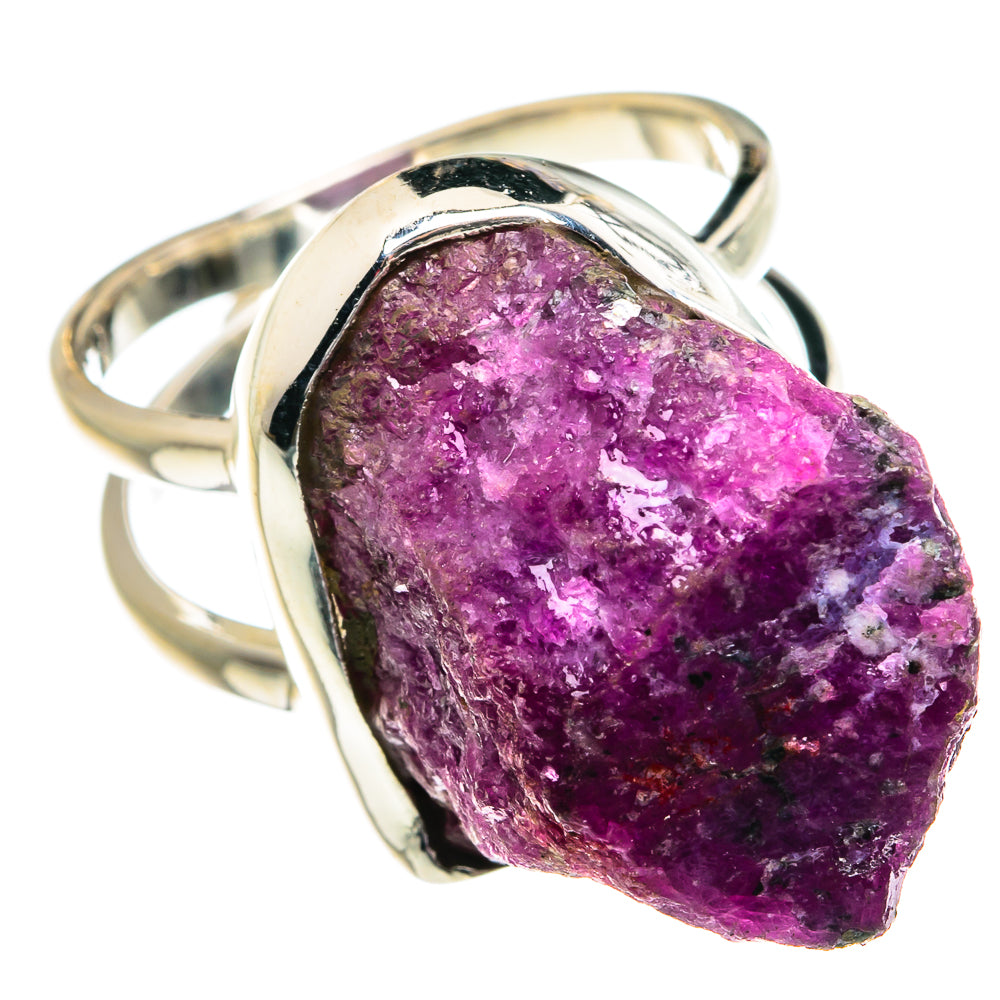 Ruby Zoisite Rings handcrafted by Anasilvercos - RING77394