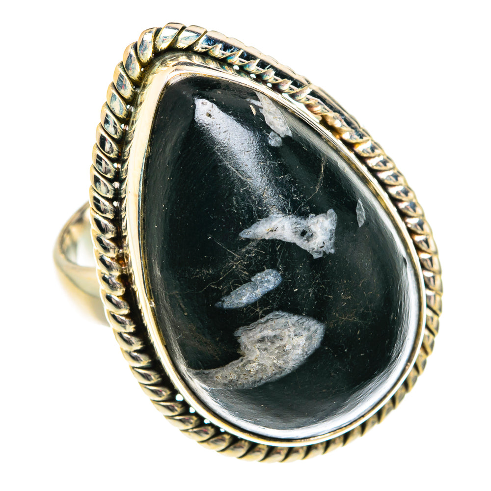 Chrysanthemum Stone Rings handcrafted by Anasilvercos - RING77403