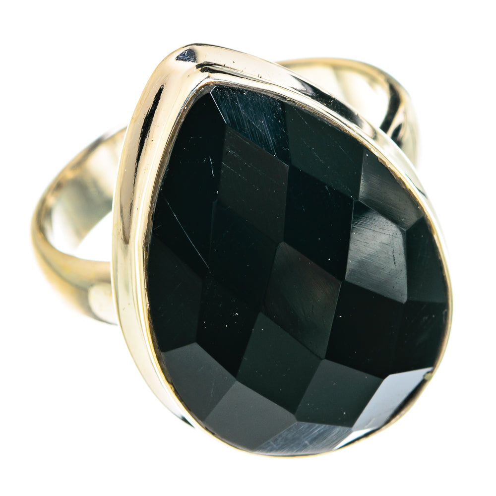 Black Onyx Rings handcrafted by Anasilvercos - RING77404
