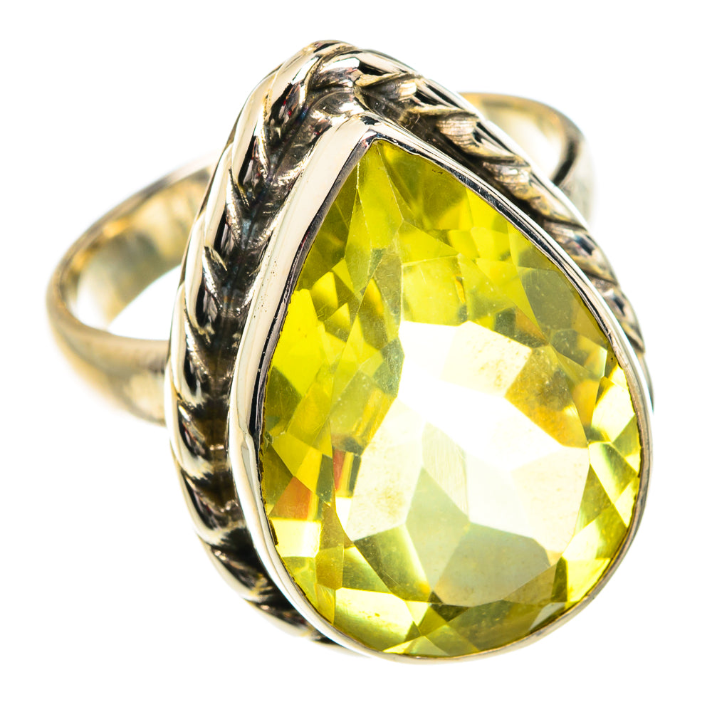 Citrine Rings handcrafted by Anasilvercos - RING77409