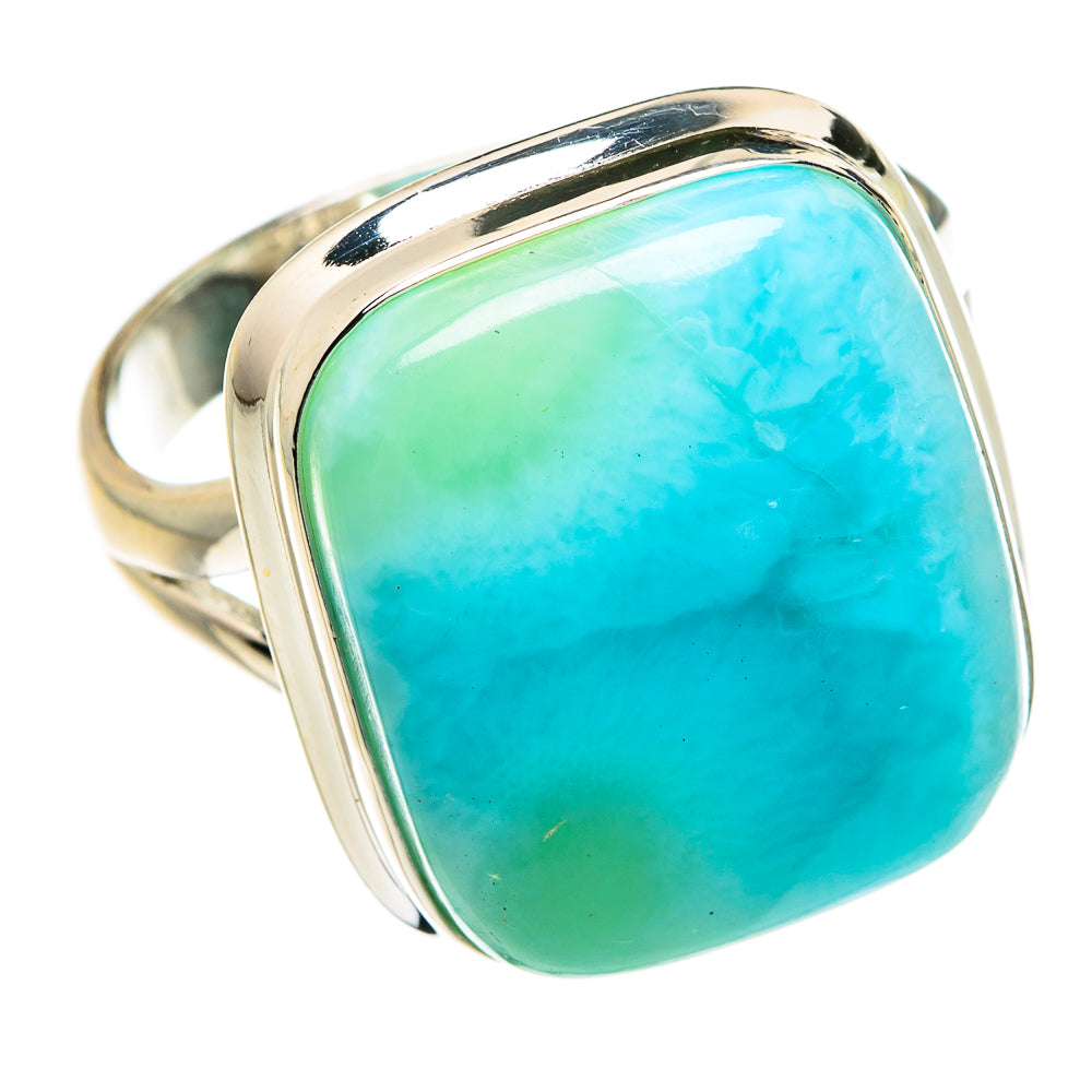 Larimar Rings handcrafted by Anasilvercos - RING77414