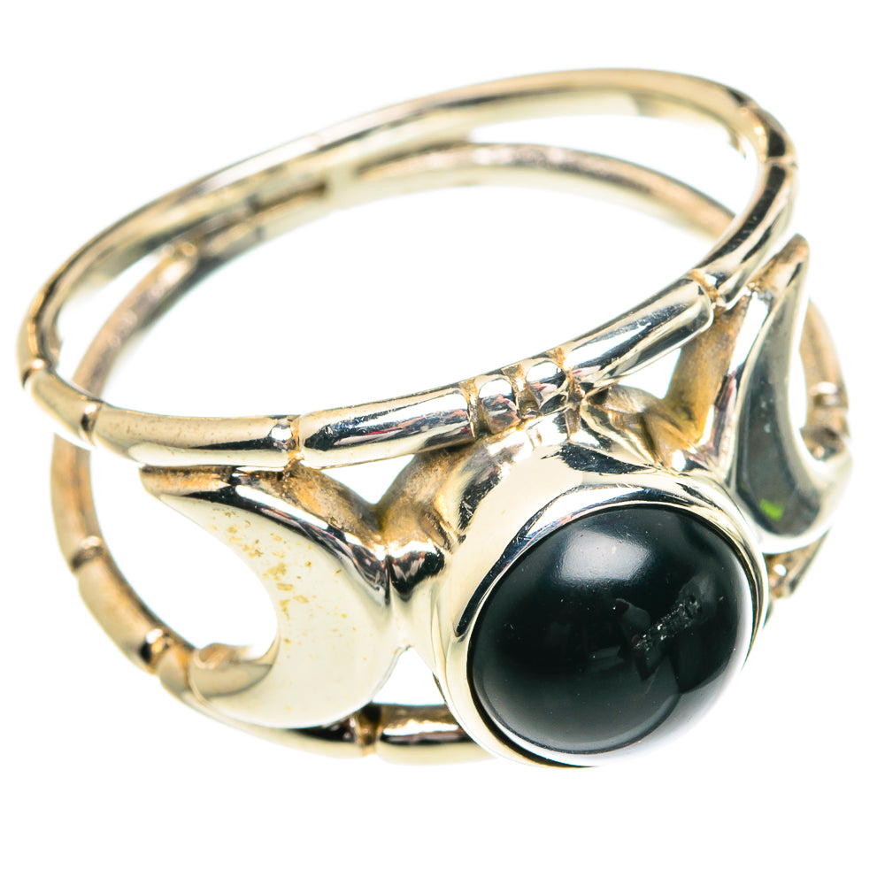 Black Onyx Rings handcrafted by Anasilvercos - RING77436