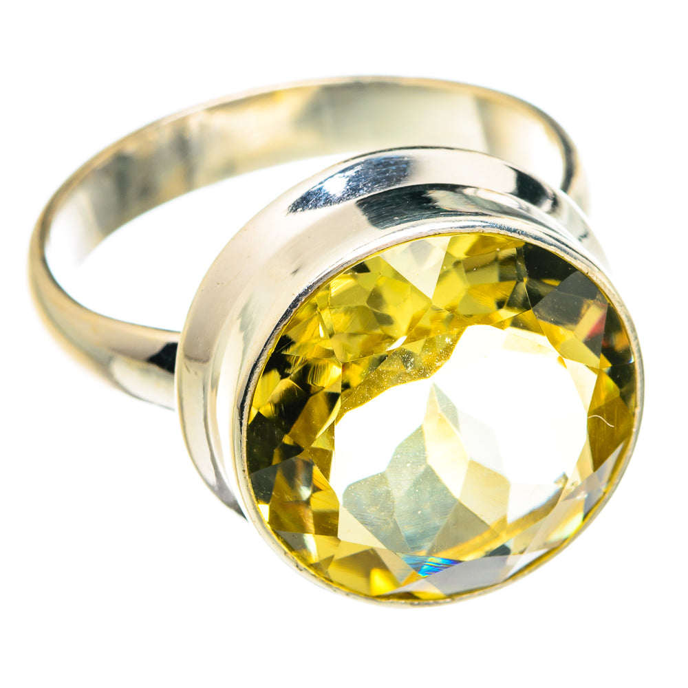 Citrine Rings handcrafted by Anasilvercos - RING77442